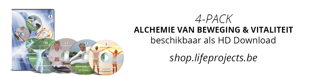 4-pack - Alchemie van Beweging & Vitaliteit